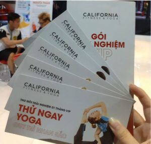 Voucher California fitness