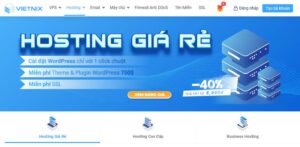 Hosting gia re Vietnix