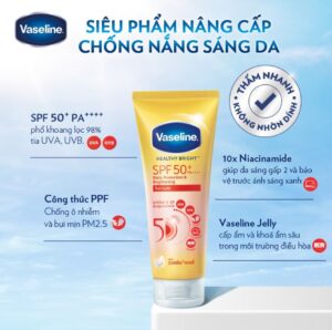Serum chống nắng cơ thể Vaseline 50x